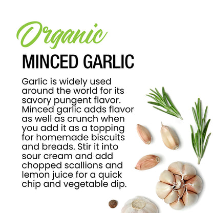 Organic Minced Garlic