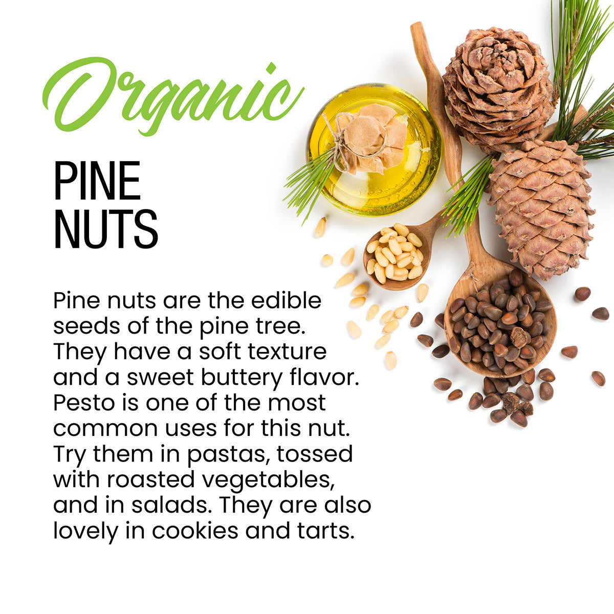 Organic Pine Nuts