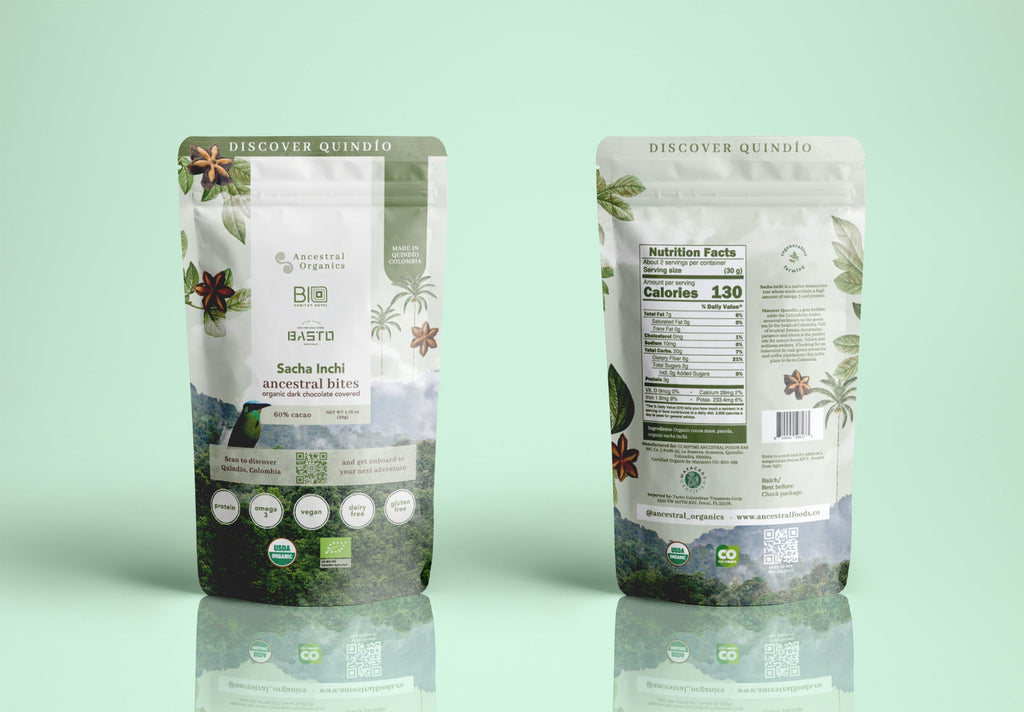 Dark Chocolate covered Sacha Inchi