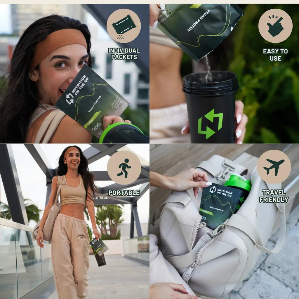 Vegan Protein Powder with Creatine | Single-Serve Packets