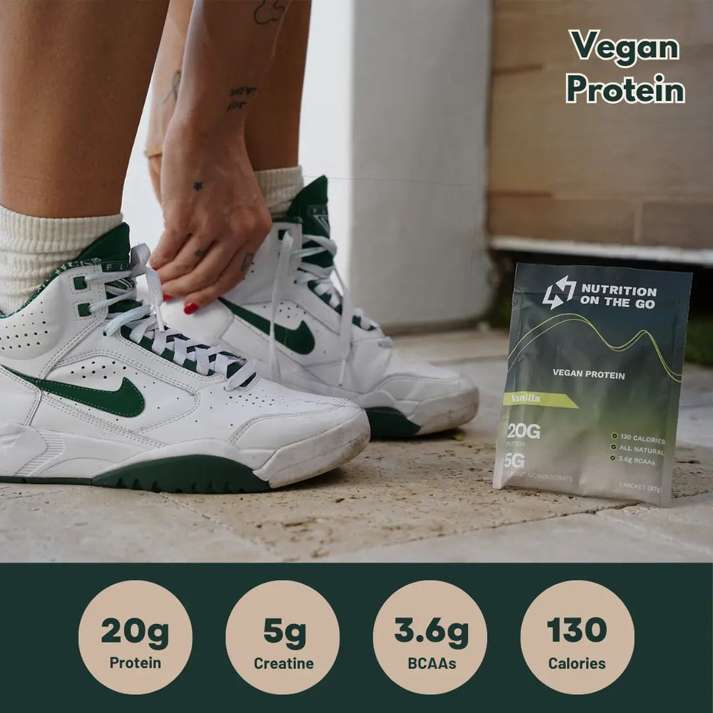 Vegan Protein Powder with Creatine | Single-Serve Packets