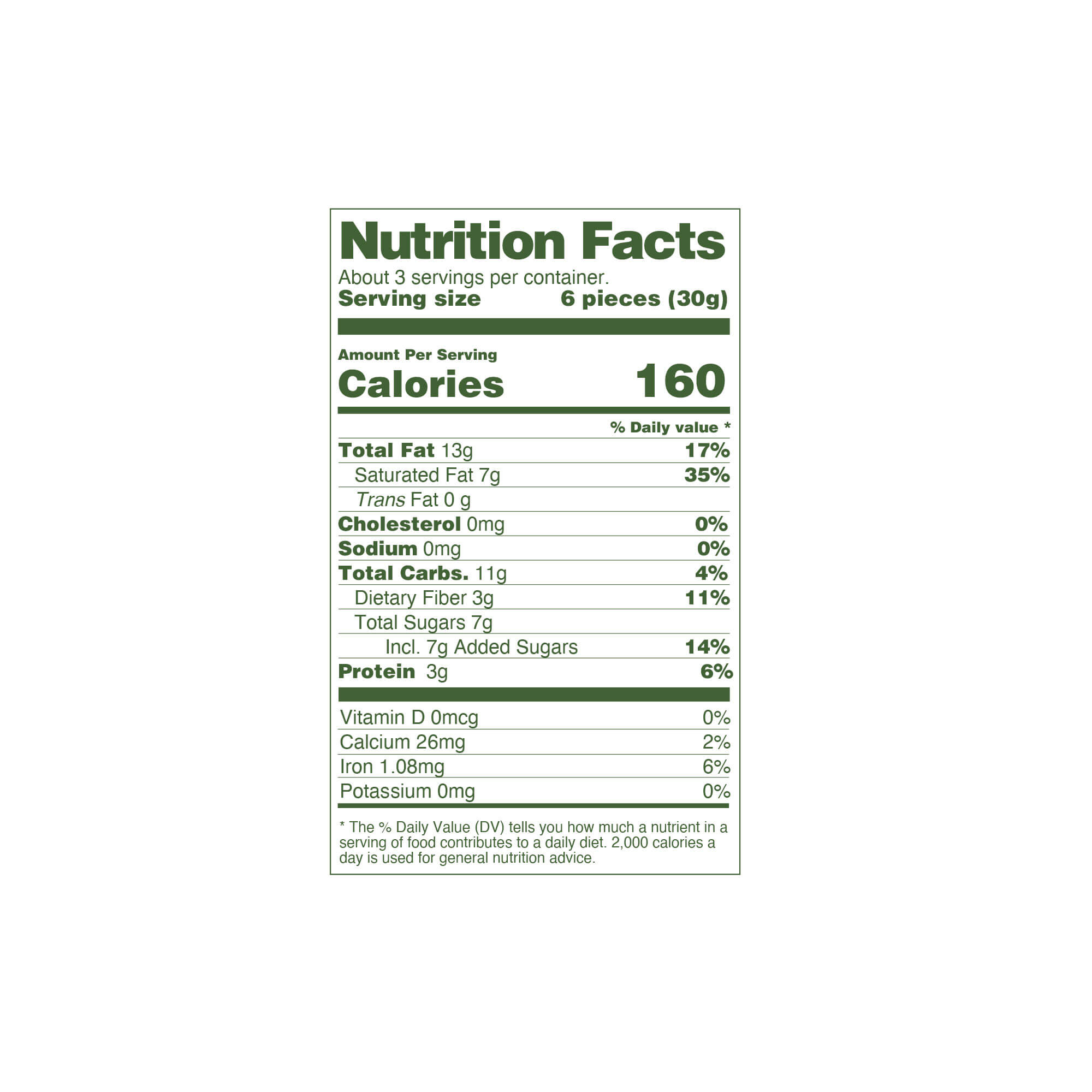 Organic Dark Chocolate Bar