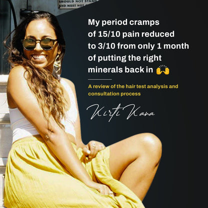 Mineral Deficiency, Heavy Metals, & Metabolism Analysis - Take your hair sample in 5 min or less
