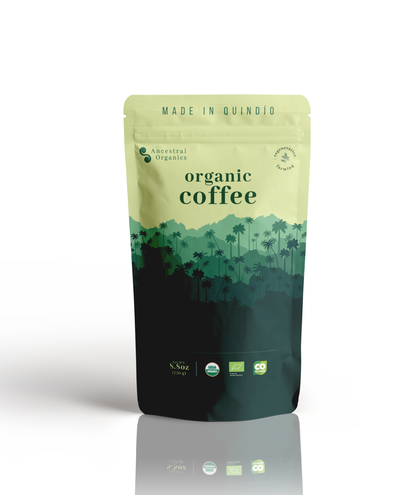 Organic Washed Castillo Coffee 8.8 oz