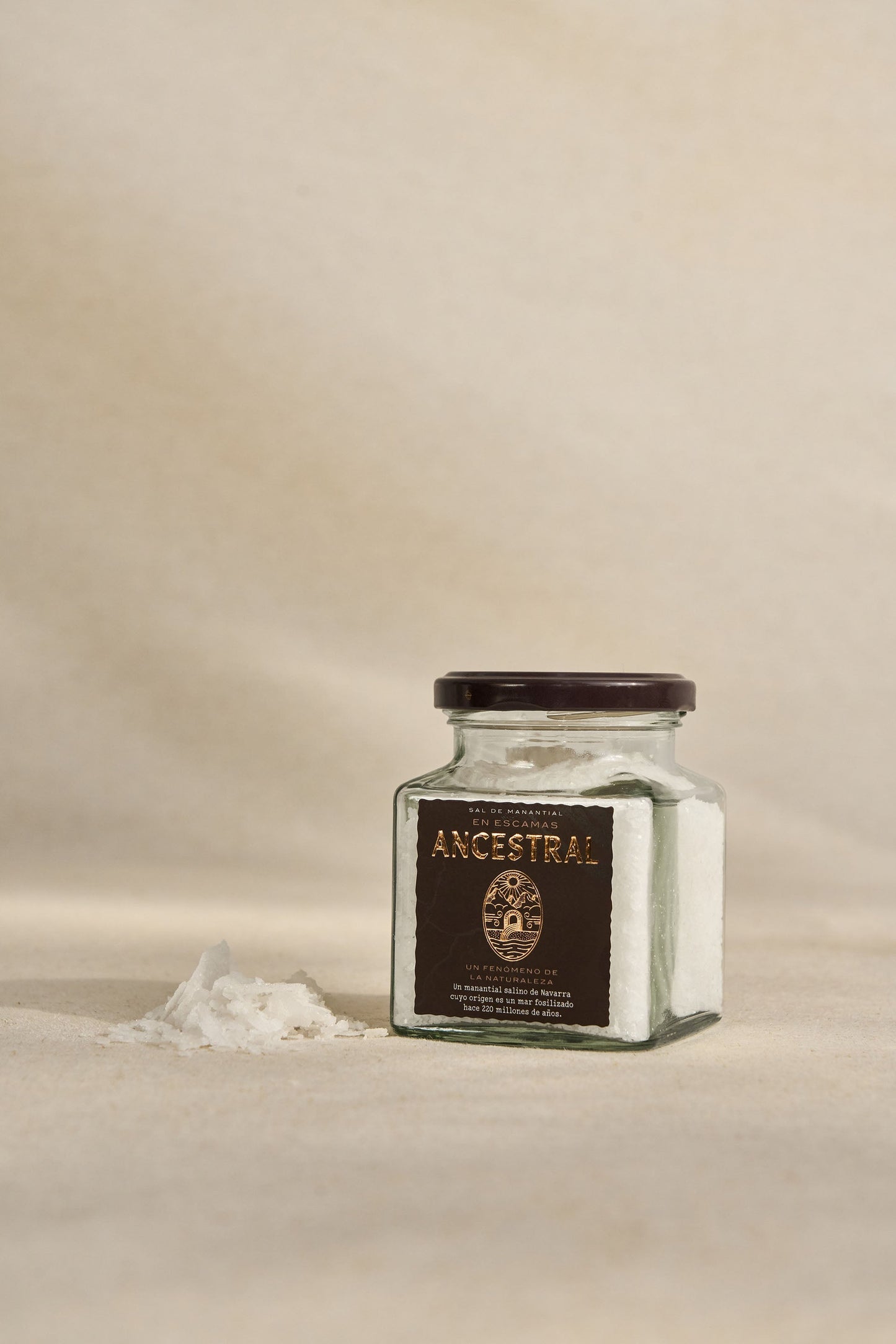 Natural Spring Salt, Fleur de Sel Flakes