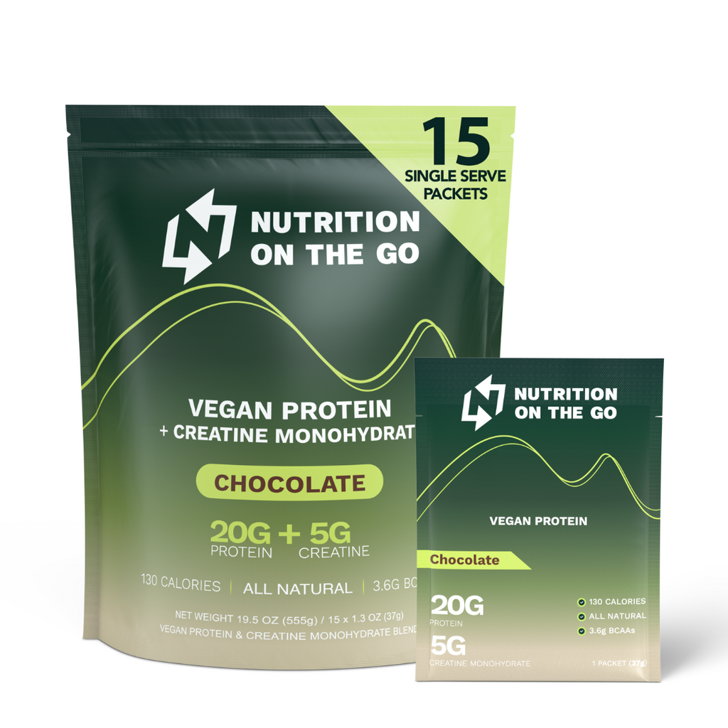 Vegan Protein Powder with Creatine | Single-Serve Packets