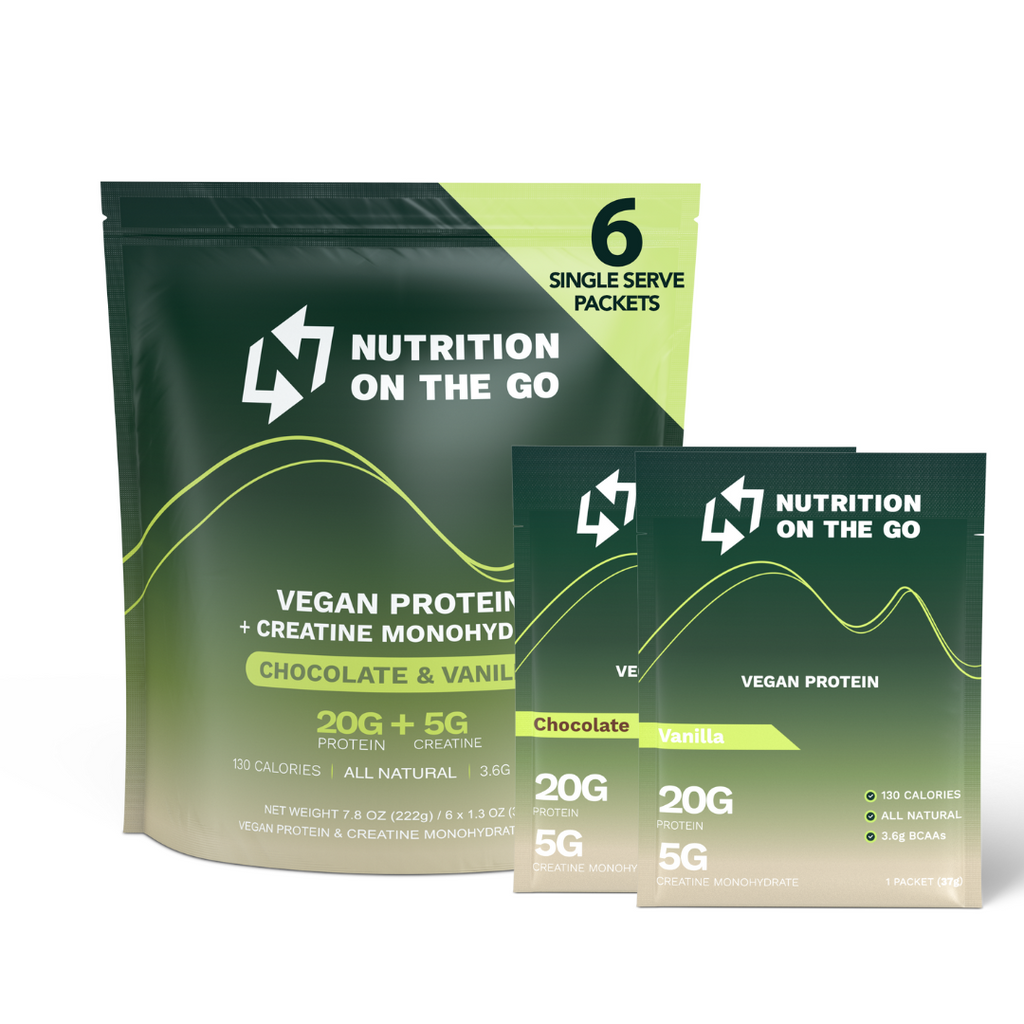 Vegan Protein Powder with Creatine | Single-Serve Packets