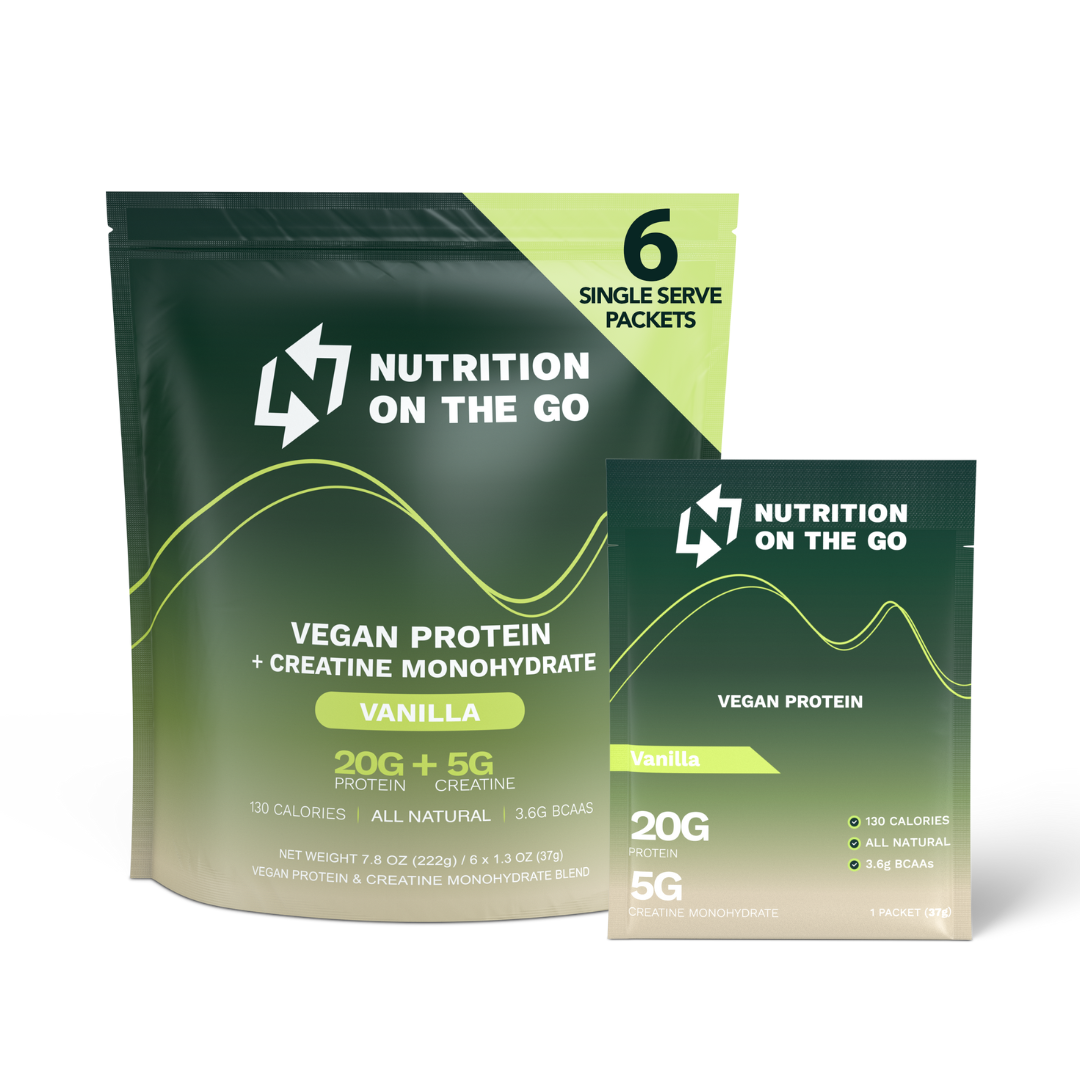 Vegan Protein Powder with Creatine | Single-Serve Packets