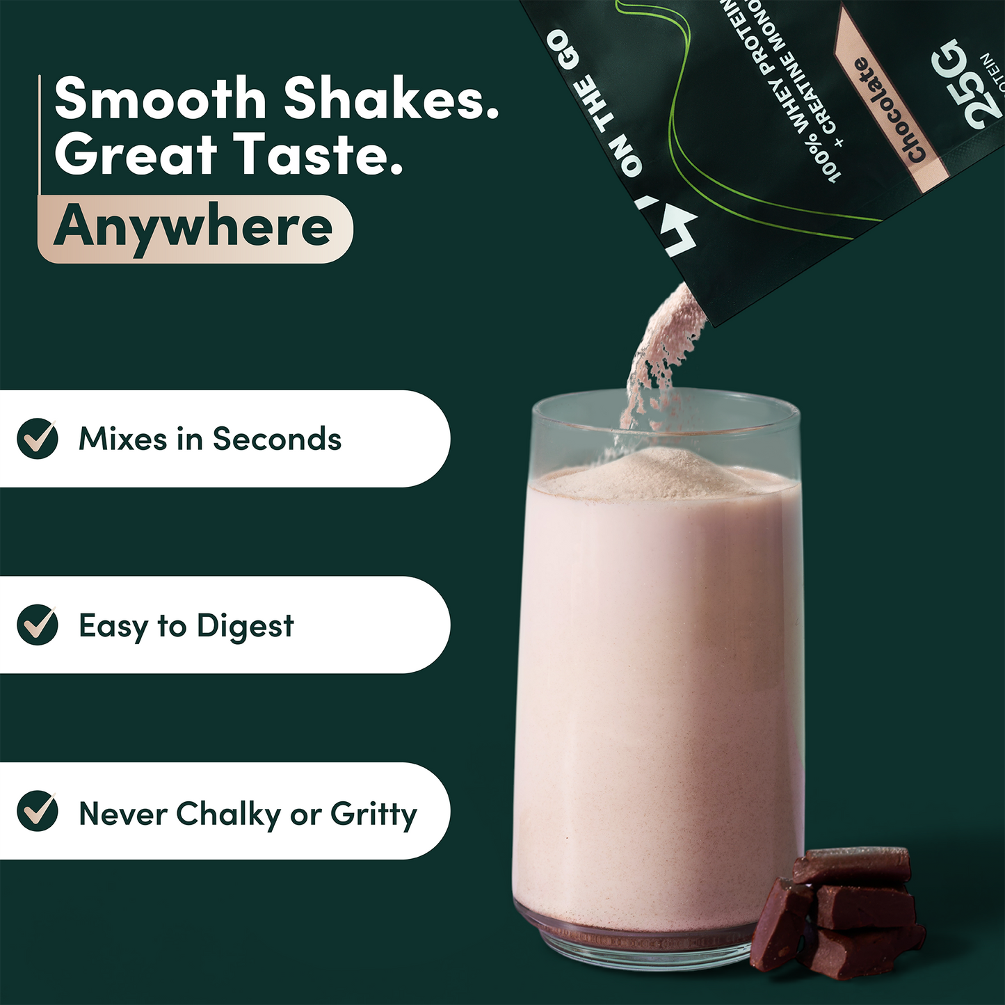 Whey Protein Isolate with Creatine | Single-Serve Packets