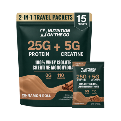 Whey Protein Isolate with Creatine | Single-Serve Packets