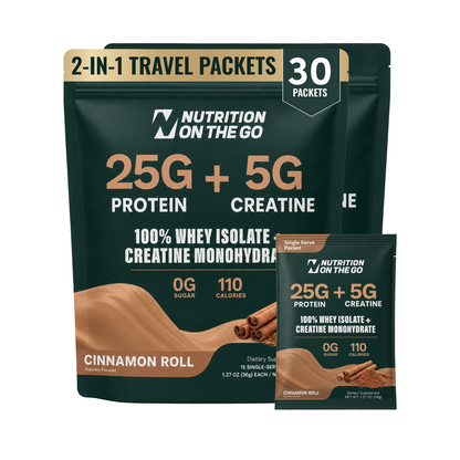 Whey Protein Isolate with Creatine | Single-Serve Packets