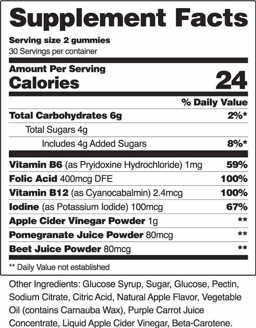 Apple Cider Vinegar Gummies
