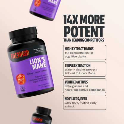 Lion's Mane Mushroom Extract Capsules