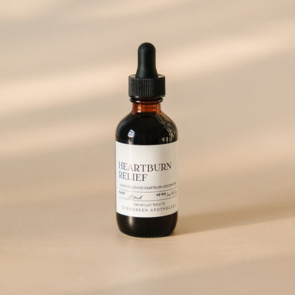 Heartburn Relief, Herbal Tincture, Alcohol Free
