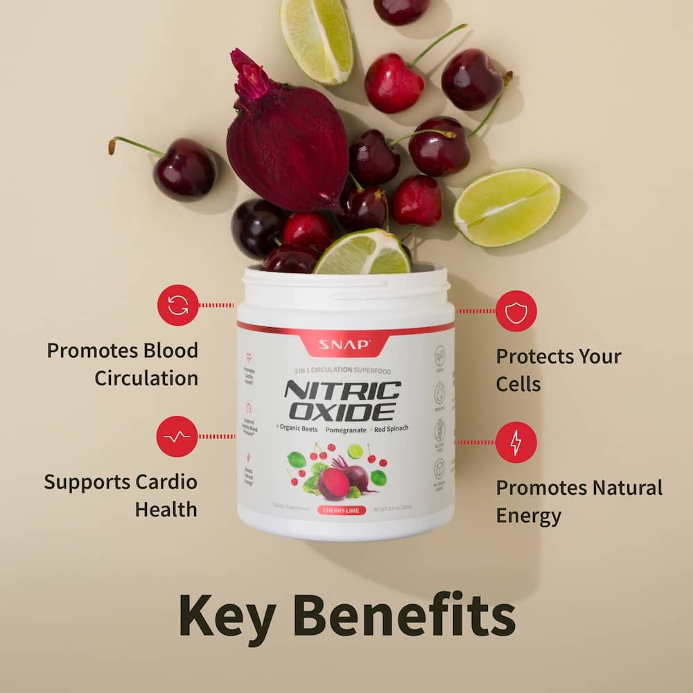 Nitric Oxide Organic Beets - Cherry Lime Flavor
