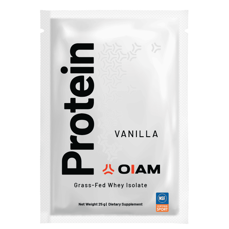 Whey Protein - Vanilla (12 Single-Serve Pouches)