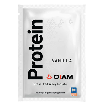 Whey Protein - Vanilla (12 Single-Serve Pouches)