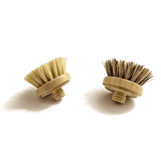 Replacement Screw on  Heads For Modular Bamboo Brushes