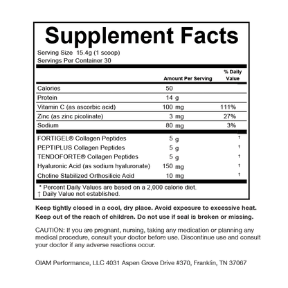 Collagen - Unflavored (15 Single-Serve Pouches)