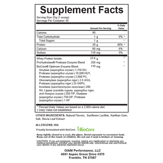 Whey Protein - Vanilla