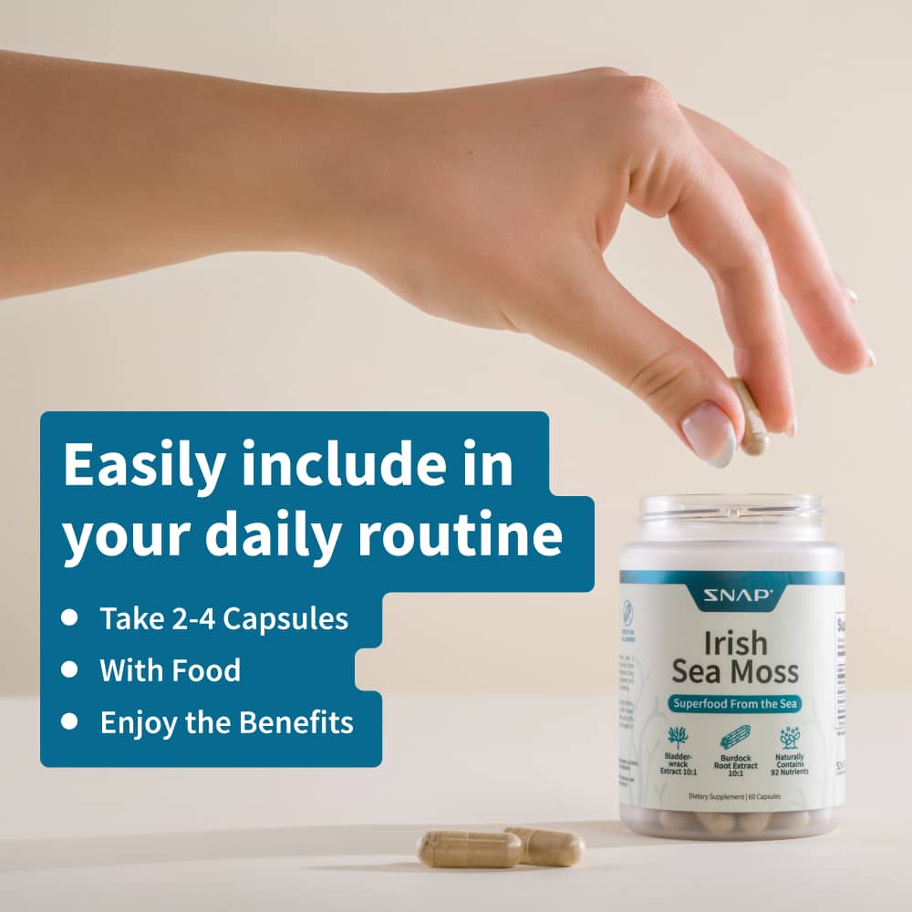 Irish Sea Moss with Iodine Energy Support