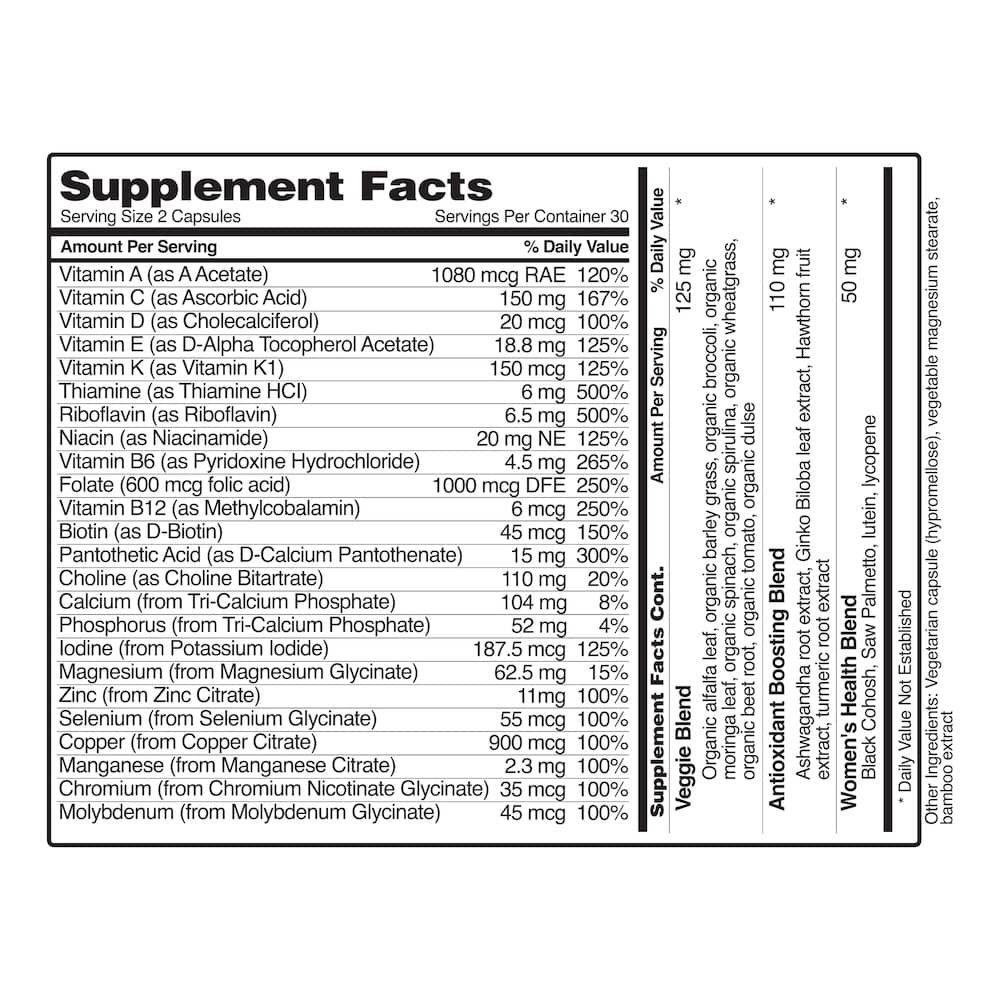 Daily Multivitamin for Women